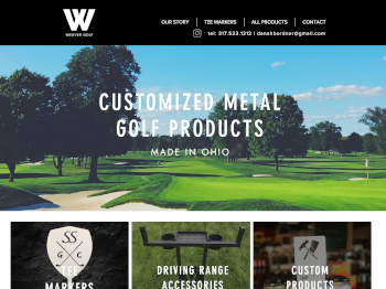 Weaver Golf Company Website
